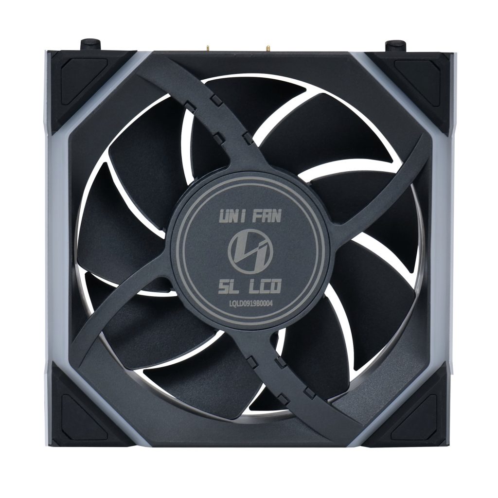 Lian Li UNI FAN SL Wireless LCD Fan, ARGB, PWM - 120 mm, black