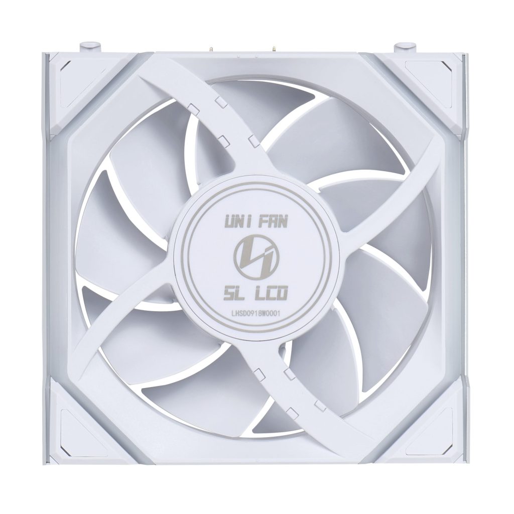 Lian Li UNI FAN SL Wireless LCD Fan, ARGB, PWM, 3-Pack incl. Controller - 120 mm, white : image 7