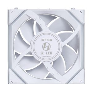 Lian Li UNI FAN SL Wireless LCD Fan, ARGB, PWM, 3-Pack incl. Controller - 120 mm, white : image 7