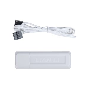 Lian Li UNI FAN SL Wireless LCD fan, ARGB, PWM, 3-pack including controller - Reverse Blade, 120 mm, white : image 8
