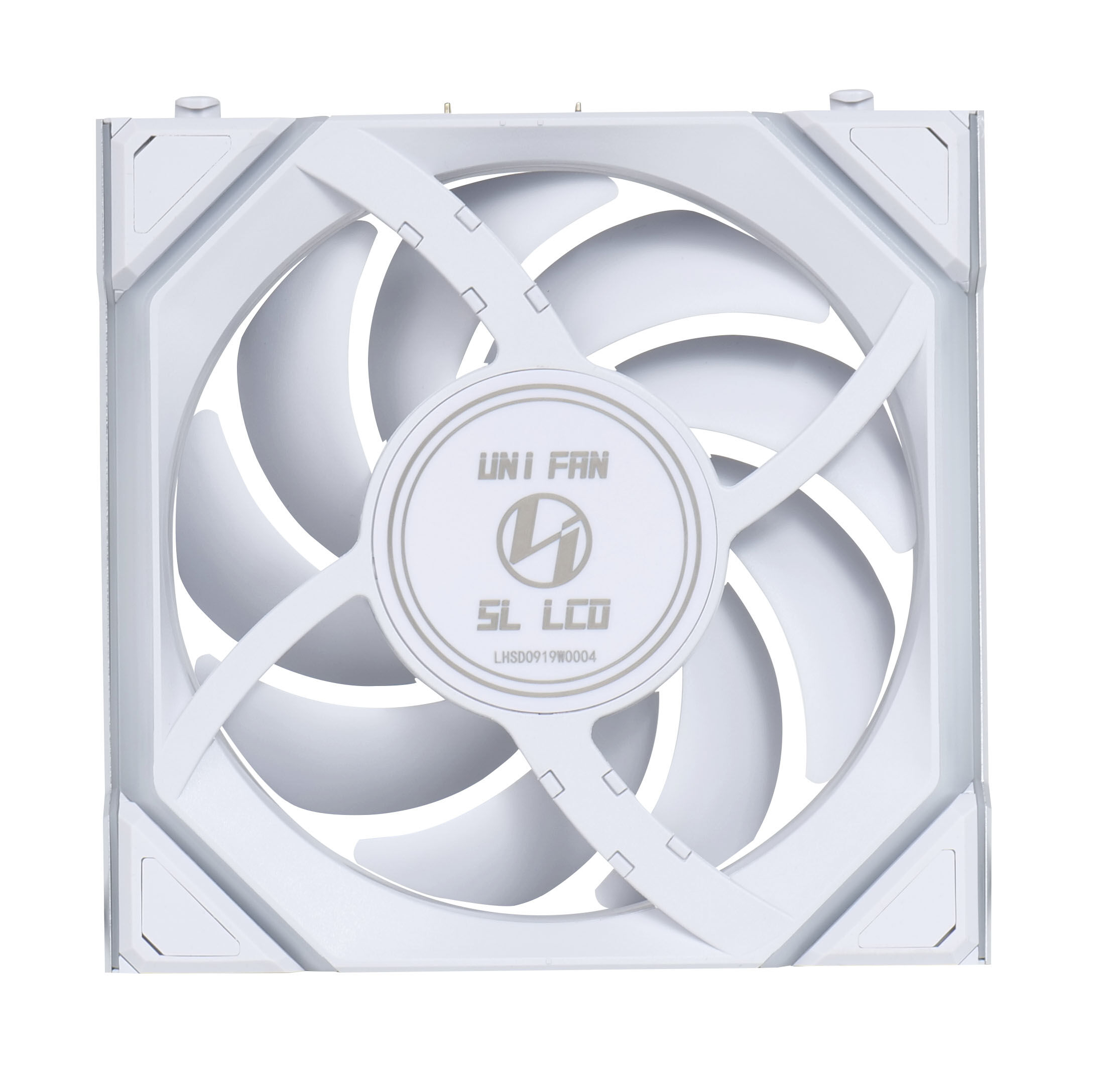 Lian Li UNI FAN SL Wireless LCD fan, ARGB, PWM, 3-pack including controller - Reverse Blade, 120 mm, white : image 6