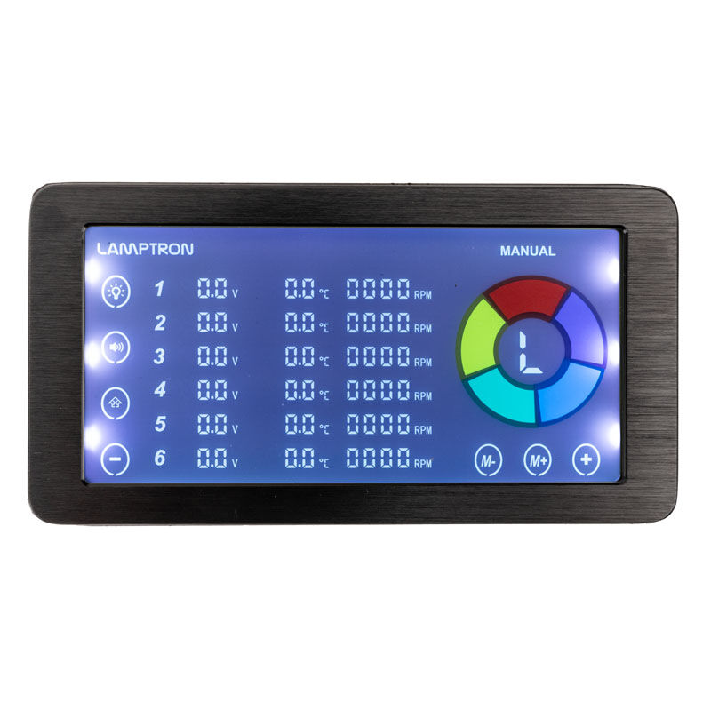 Lamptron RF625 fan and ARGB controller, black : image 2