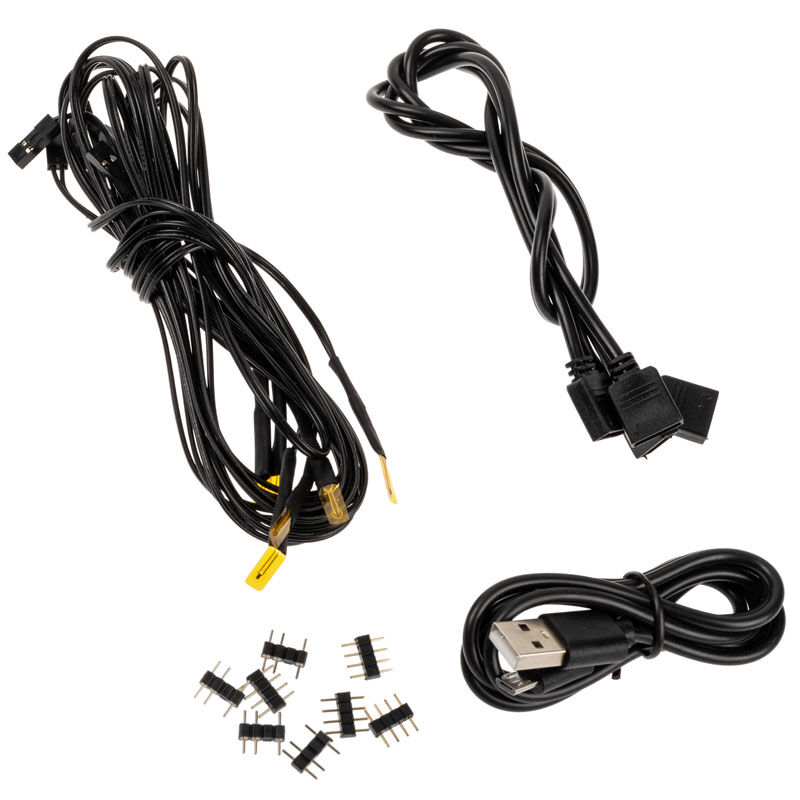Lamptron RF625 fan and ARGB controller, black : image 7
