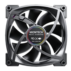 Montech AX120 PWM ARGB fan - 120mm, black