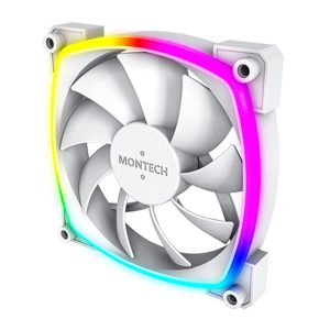 Montech AX120 PWM ARGB fan - 120mm, white
