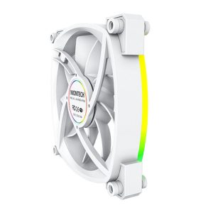 Montech AX120 PWM ARGB fan - 120mm, white