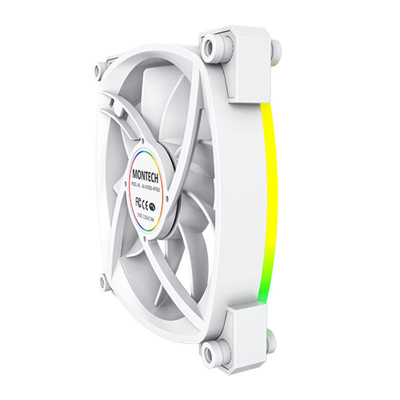Montech AX120 PWM ARGB fan - 120mm, white