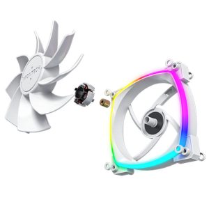 Montech RX120 PWM ARGB Reverse Fan - 120mm, white