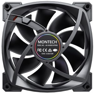 Montech AX140 PWM ARGB fan - 140mm, black : image 3