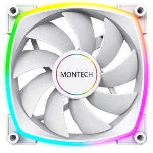 Montech AX140 PWM ARGB fan - 140mm, white