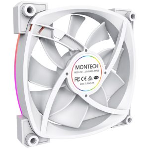 Montech AX140 PWM ARGB fan - 140mm, white