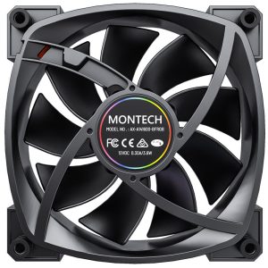 Montech RX140 PWM ARGB Reverse Fan - 140mm, black : image 3