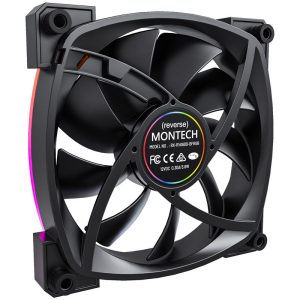 Montech RX140 PWM ARGB Reverse Fan - 140mm, black : image 5