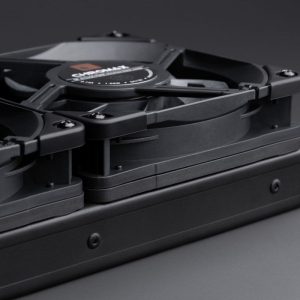 Noctua NA-IS1-12 chromax.black spacers for 120 mm fans - set of 2