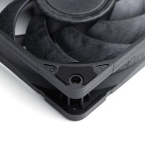 Noctua NA-IS1-12 chromax.black spacers for 120 mm fans - set of 2