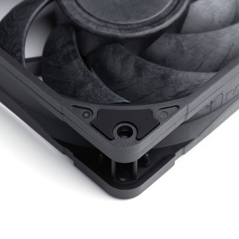 Noctua NA-IS1-12 chromax.black spacers for 120 mm fans - set of 2