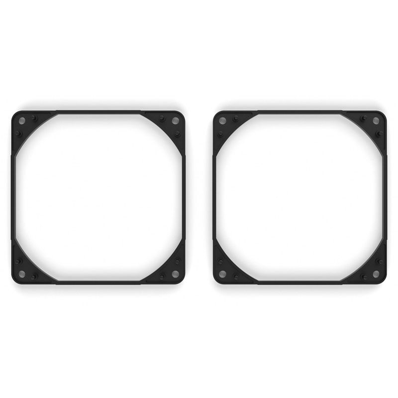 Noctua NA-IS1-12 chromax.black spacers for 120 mm fans - set of 2