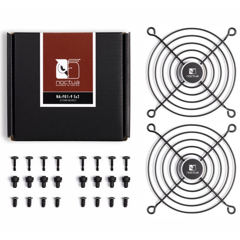Noctua NA-FG1-9 Sx2 fan grille 92 mm - black