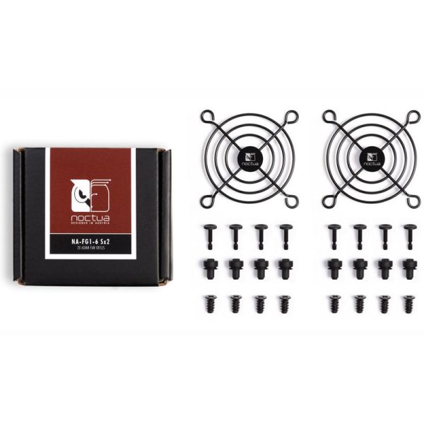 Noctua NA-FG1-6 Sx2 fan grille, 60 mm – black