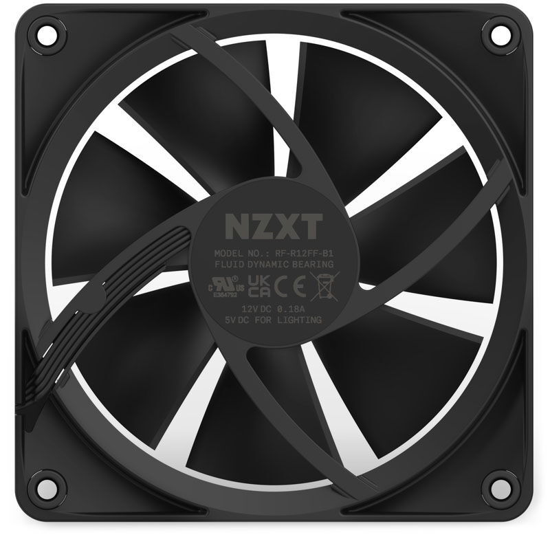 NZXT F120RGB - Single (Black) : image 6