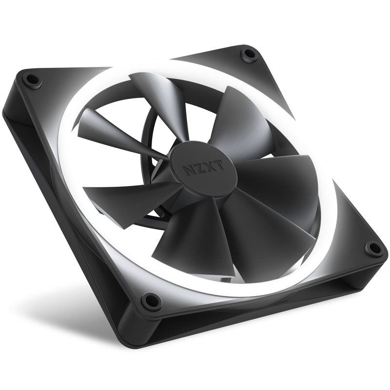 NZXT F140RGB Black - Single