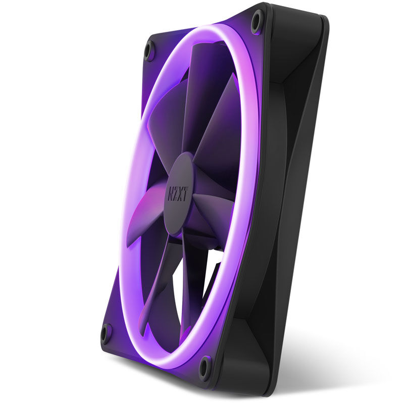 NZXT F140RGB Black - Single