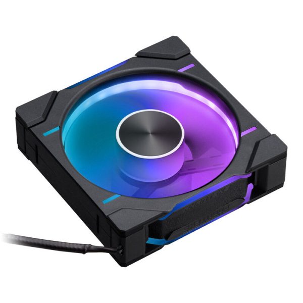 PHANTEKS D30 PWM Reverse Airflow D-RGB fan – 120mm, black
