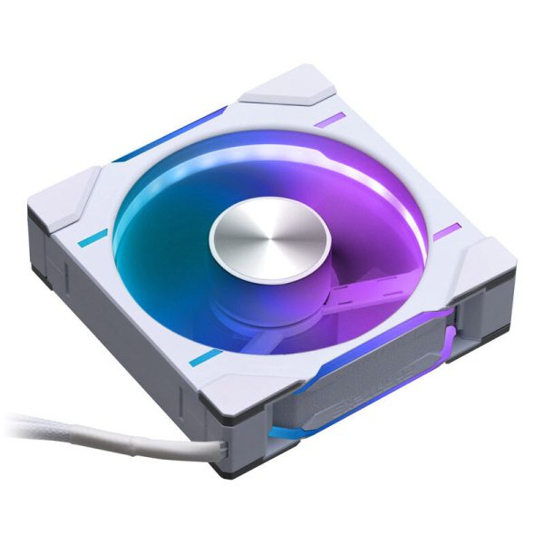 PHANTEKS D30 PWM Reverse Airflow D-RGB fan – 120mm, white