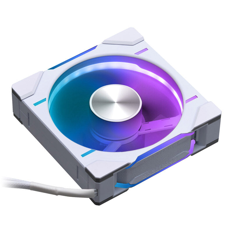 PHANTEKS D30 PWM Reverse Airflow D-RGB fan - 120mm, white