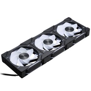 PHANTEKS D30 PWM Reverse Airflow D-RGB fan, triple pack - 120mm, black : image 2