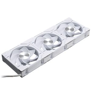 PHANTEKS D30 PWM Reverse Airflow D-RGB fan, Triple Pack - 120mm, white