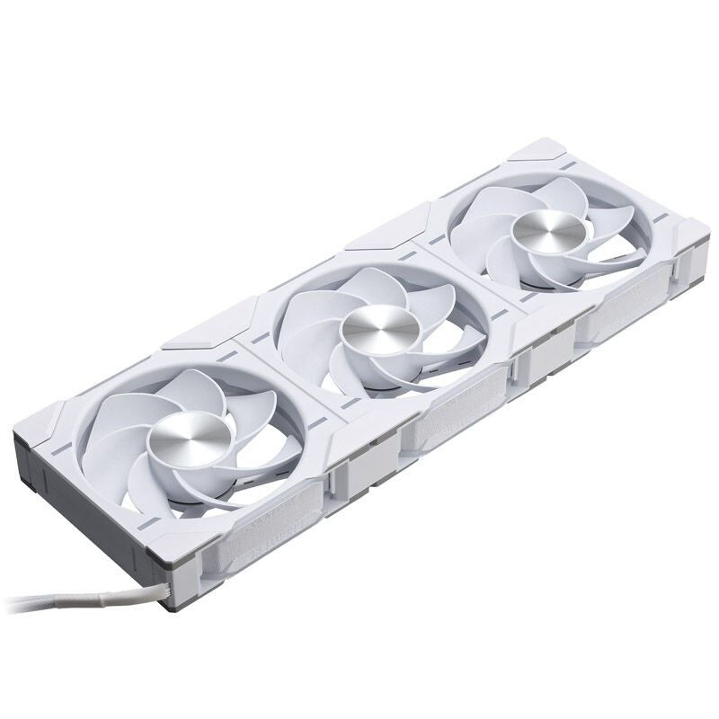 PHANTEKS D30 PWM Reverse Airflow D-RGB fan, Triple Pack - 120mm, white