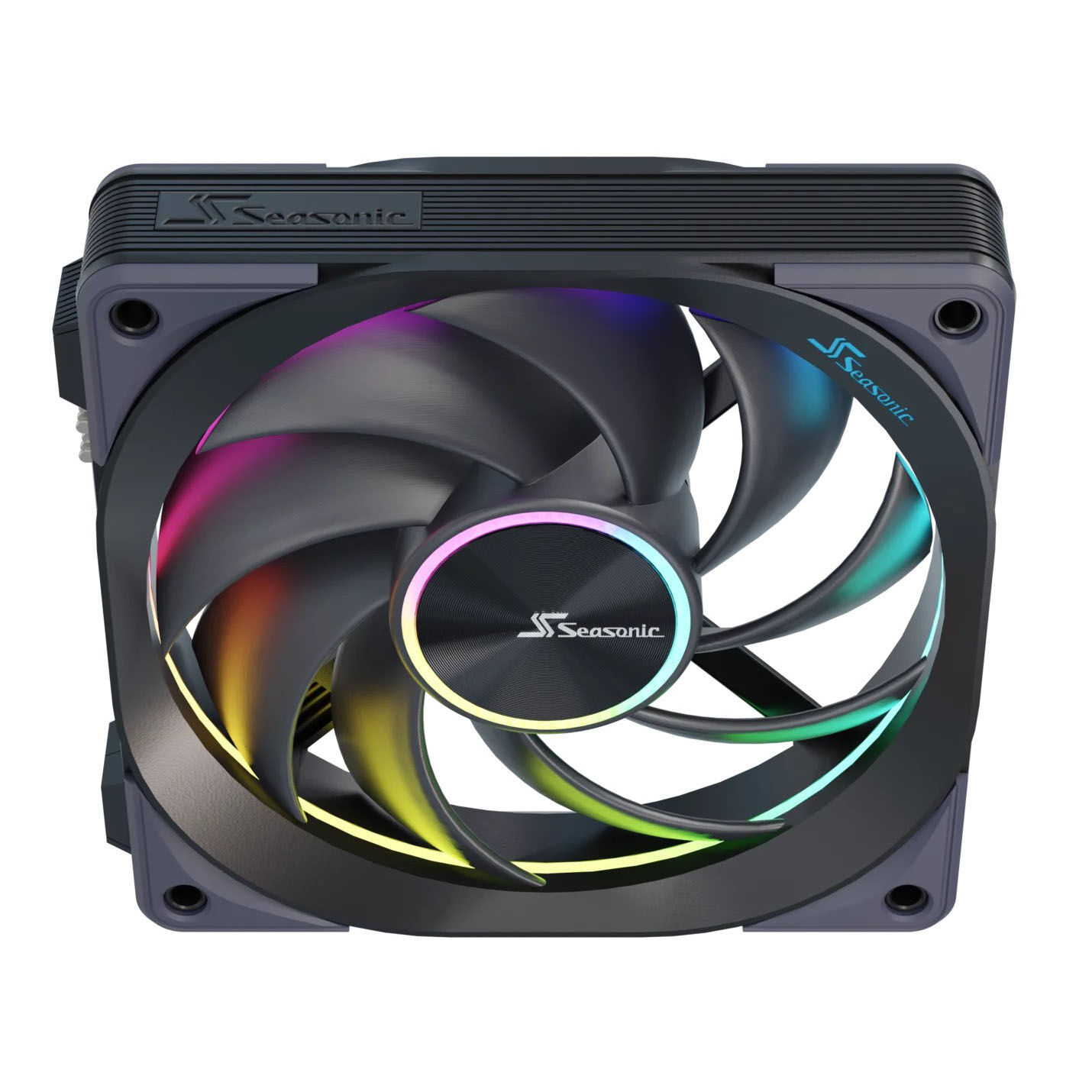 Seasonic MagFlow 1225 ARGB PWM fan - 120mm, kit of 3 : image 3
