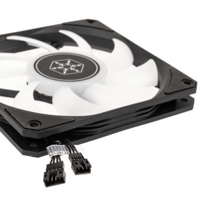 Silverstone SST-AS120B-ARGB, RGB Fan - 120mm