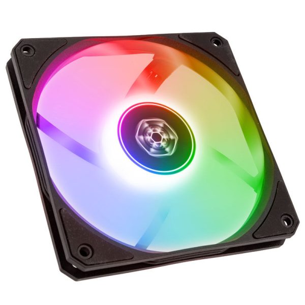 Silverstone SST-AS120B-ARGB, RGB Fan – 120mm