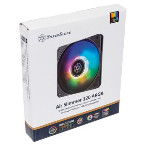 Silverstone SST-AS120B-ARGB, RGB Fan - 120mm