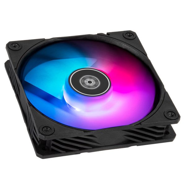 Silverstone Shark Force Fan, ARGB – 120mm, Black
