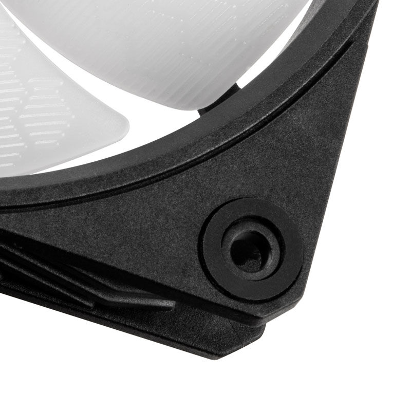 Silverstone Shark Force Fan, ARGB - 120mm, Black