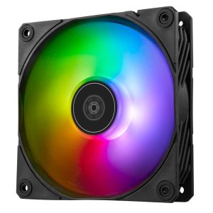 Silverstone Shark Force Fan, ARGB - 120mm, Black