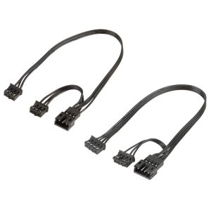 Silverstone Shark Force Fan, ARGB - 120mm, Black