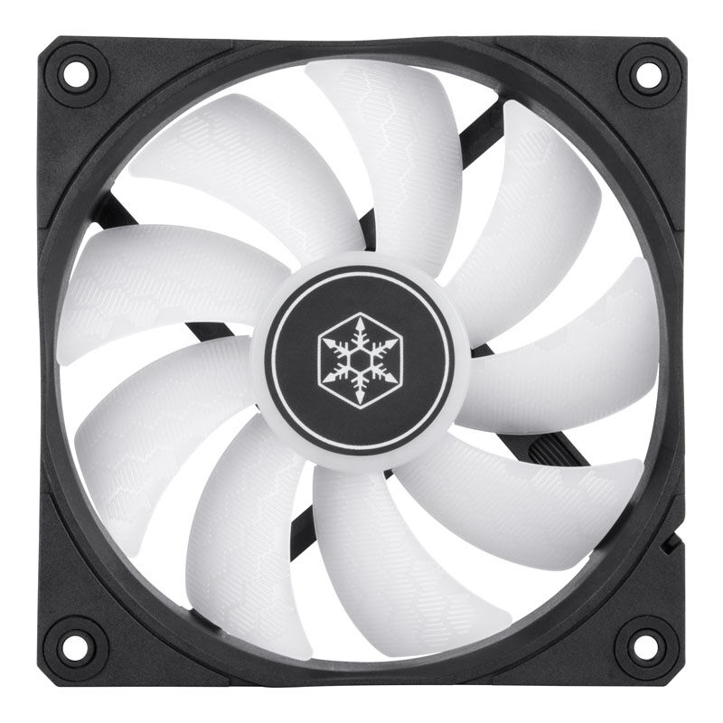 Silverstone Shark Force Fan, ARGB - 120mm, Black