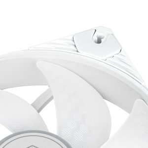 SilverStone Shark Force ARGB fan, 140 mm - white