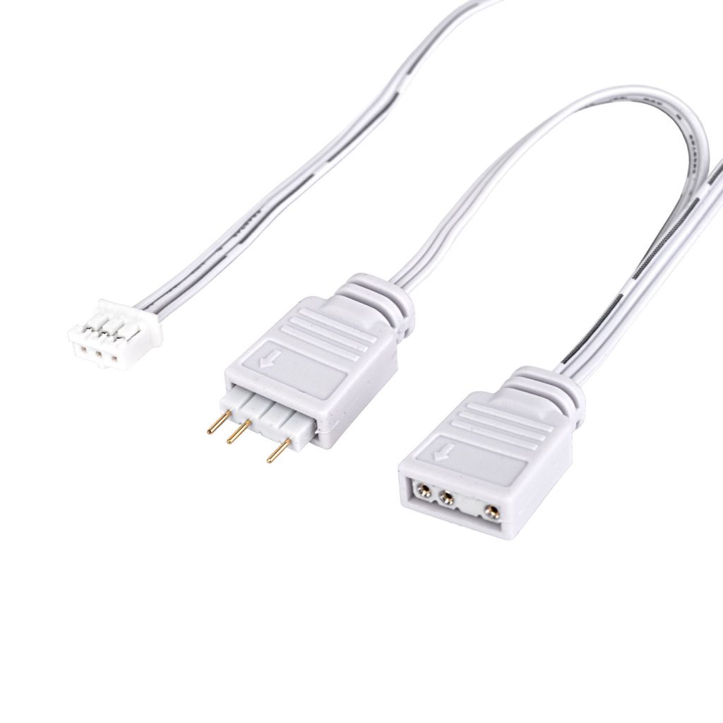 SilverStone Shark Force ARGB fan, 140 mm - white