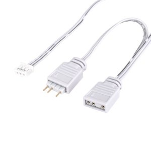 SilverStone Shark Force ARGB fan, 140 mm - white