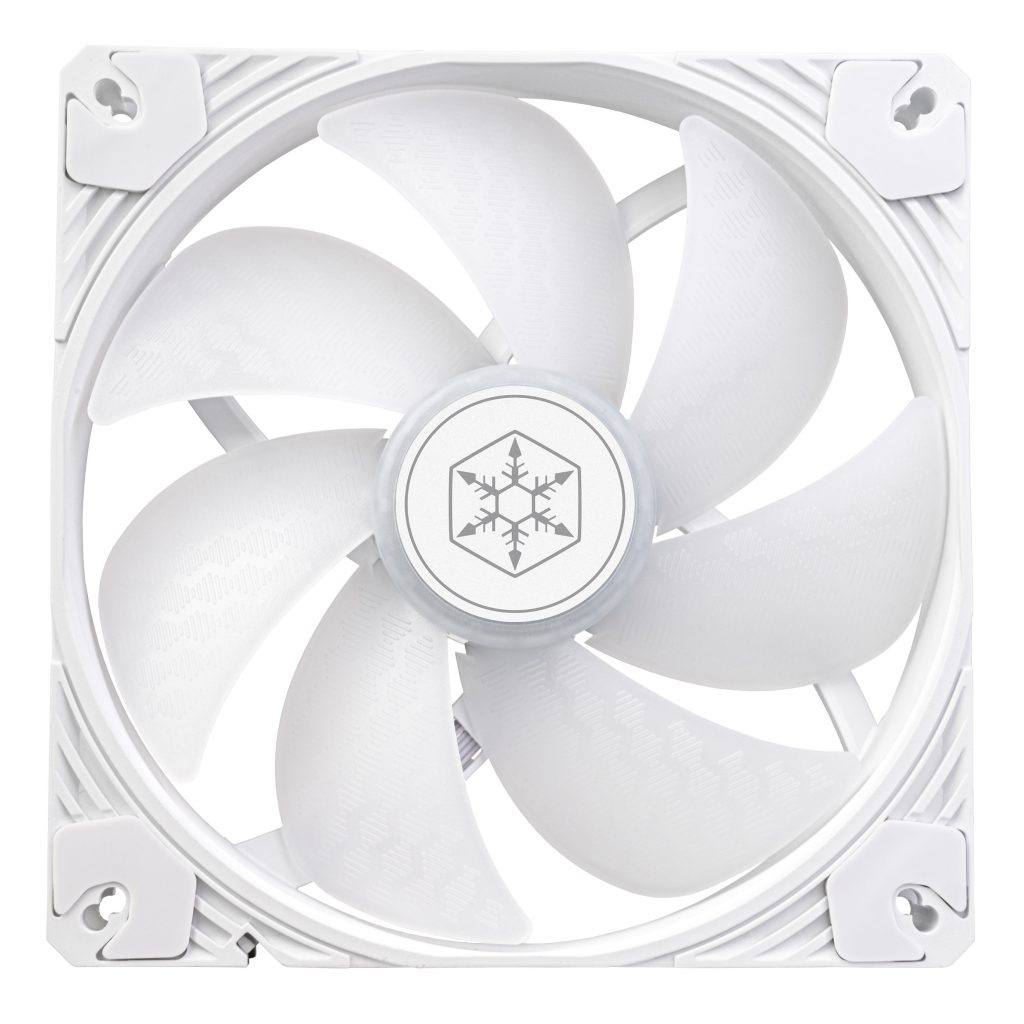 SilverStone Shark Force ARGB fan, 140 mm - white