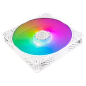 SilverStone Shark Force ARGB fan, 140 mm - white