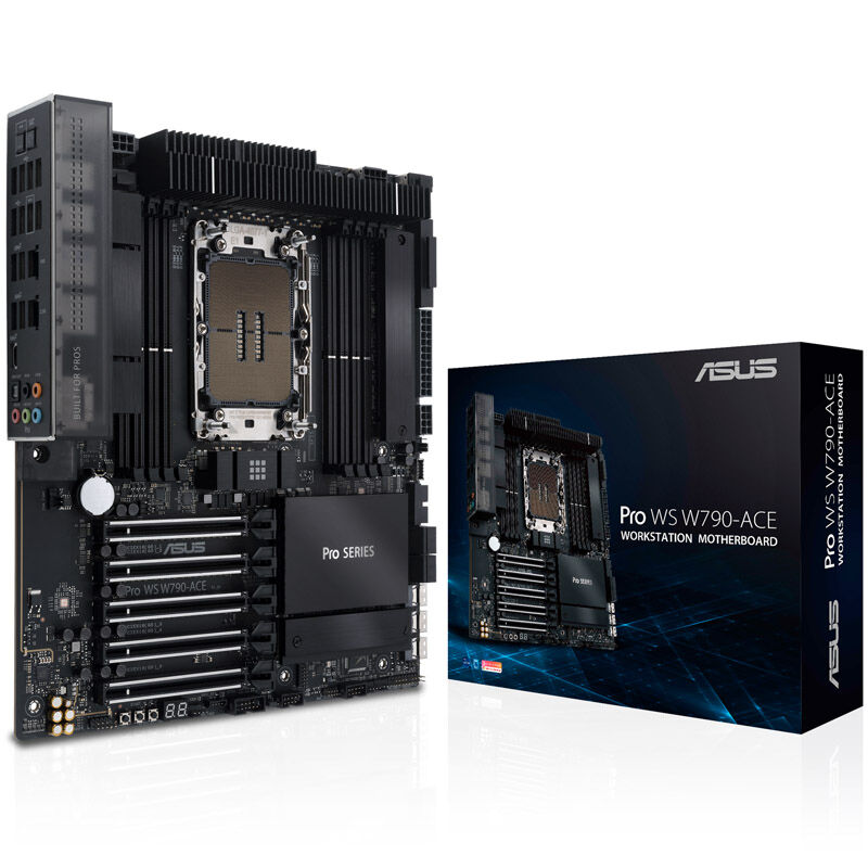 ASUS Pro WS W790-ACE, Intel W790 motherboard, socket LGA 4677, DDR5