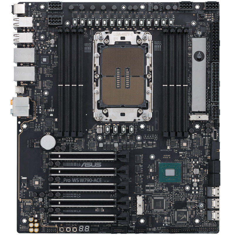 ASUS Pro WS W790-ACE, Intel W790 motherboard, socket LGA 4677, DDR5