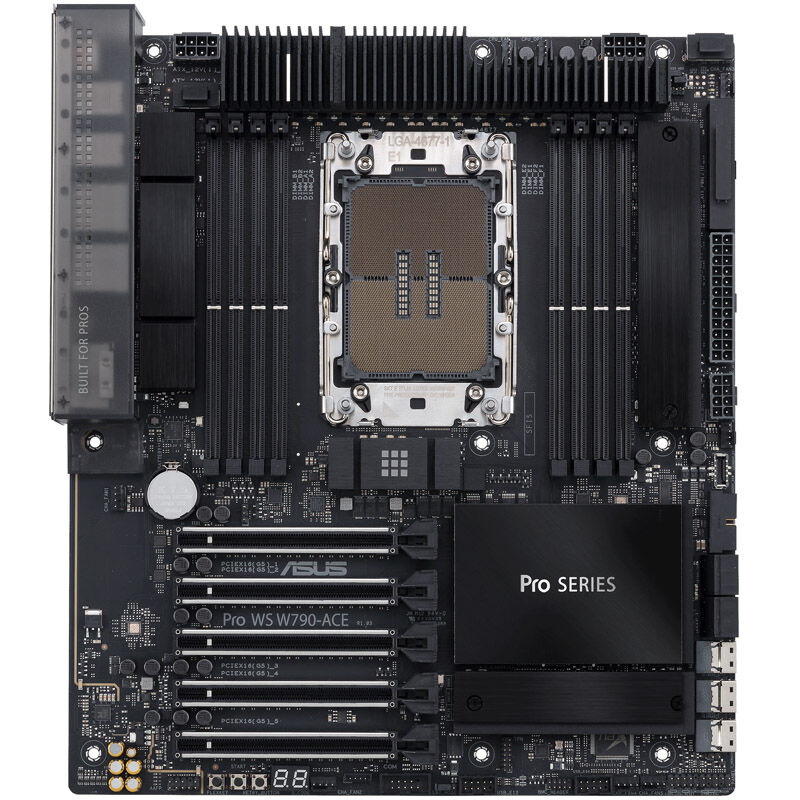 ASUS Pro WS W790-ACE, Intel W790 motherboard, socket LGA 4677, DDR5