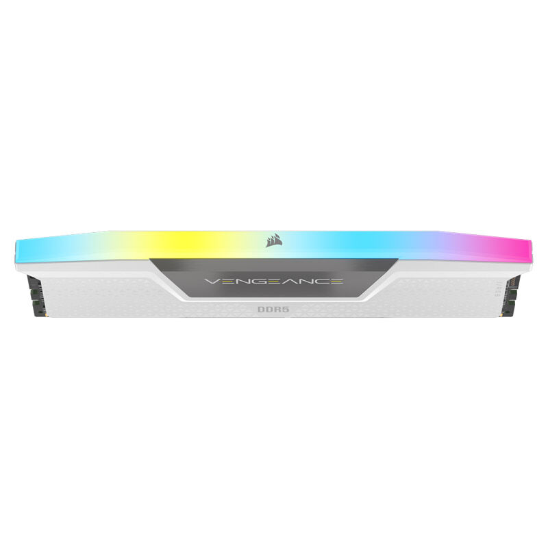 Corsair Vengeance RGB, DDR5-6200, CL36 - 32GB Dual Kit, White